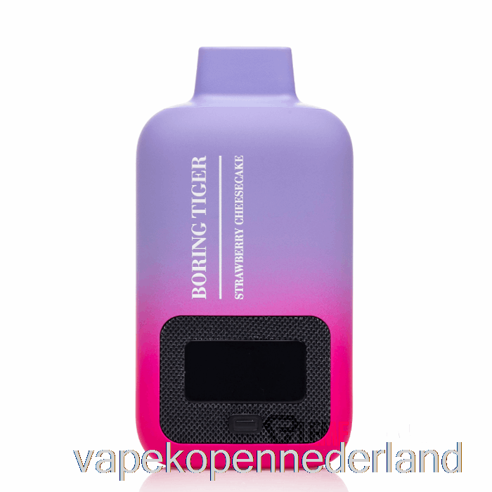 Elektronische Sigaret Vape Luffbar Saaie Tijger 25000 Wegwerp Aardbeiencheesecake